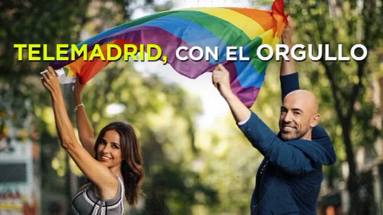 Emilio Pineda y Carmen Alcayde presentarán el especial del Orgullo en Telemadrid