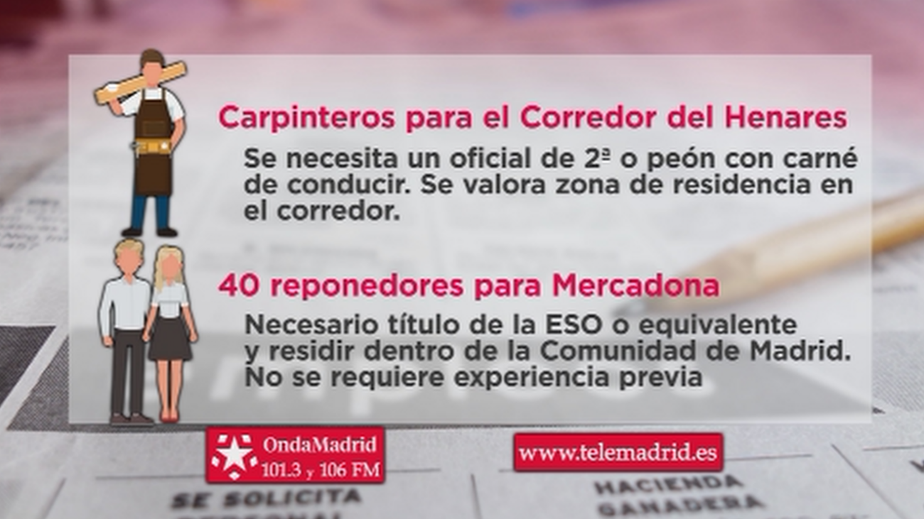 Mercadona busca reponedores para trabajar en Madrid Capital