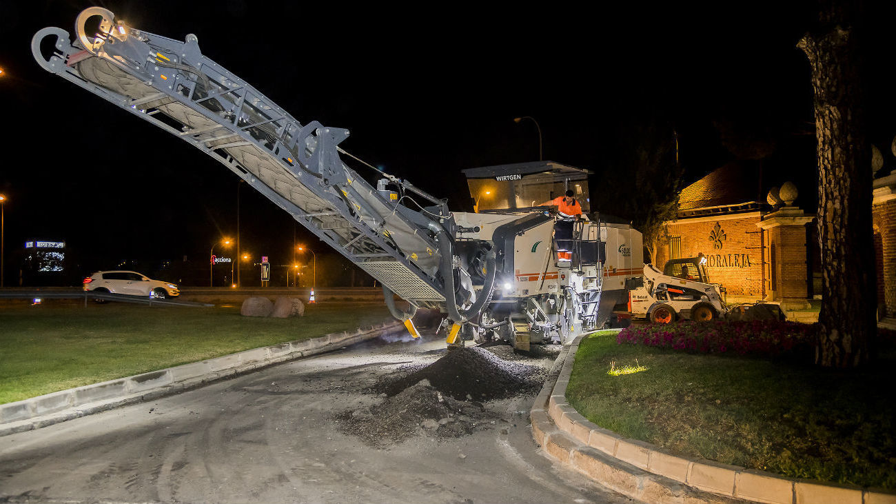 Alcobendas dedica 1,4 millones de euros a una nueva operación asfalto