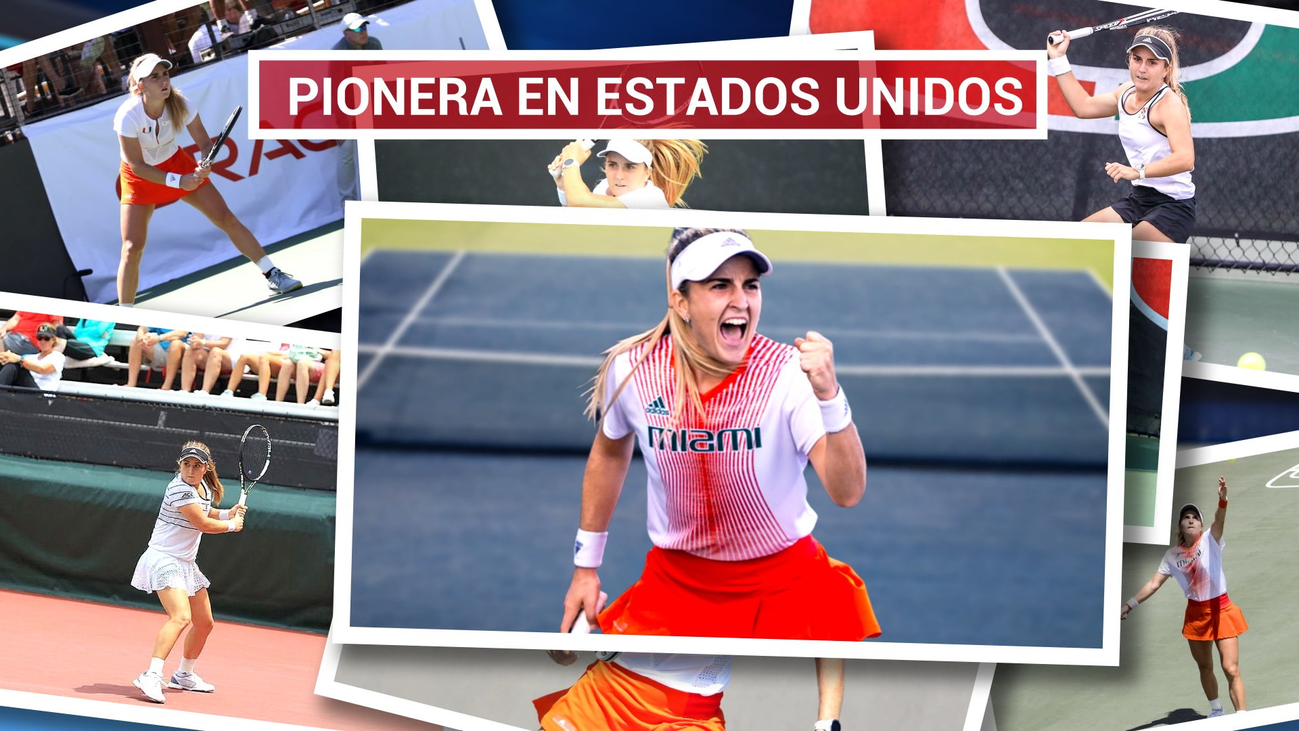 Estela Pérez-Somarriba, primera española en ganar la NCAA de tenis