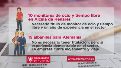 Se buscan monitores de ocio para trabajar en Alcalá de Henares