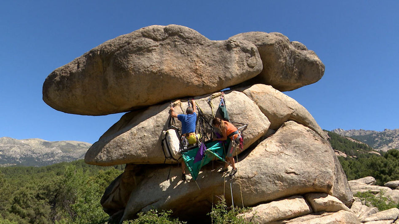 Una acampada a mil metros de altura