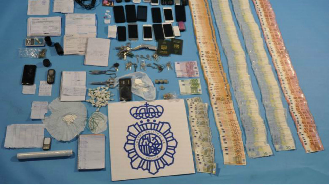 Cae en Móstoles una banda dedicada a la venta de cocaína