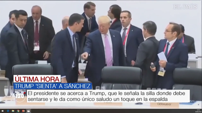El curioso encuentro entre Pedro Sánchez y Donald Trump