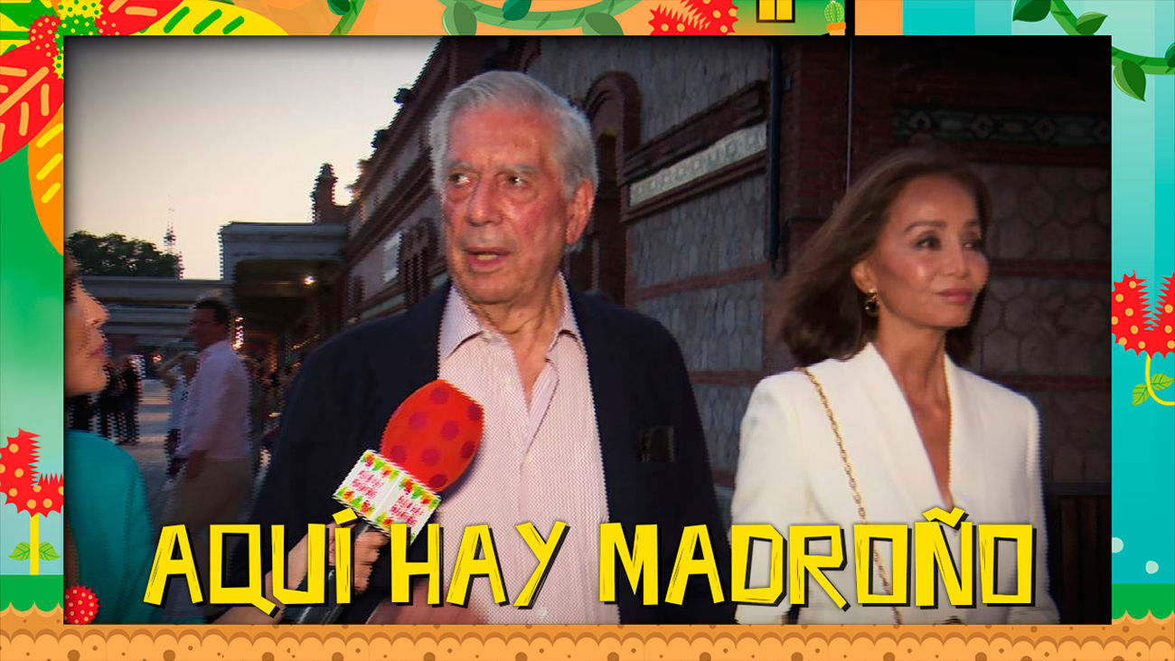 Lo que no se vio de la conexión en directo con Mario Vargas Llosa e Isabel Preysler