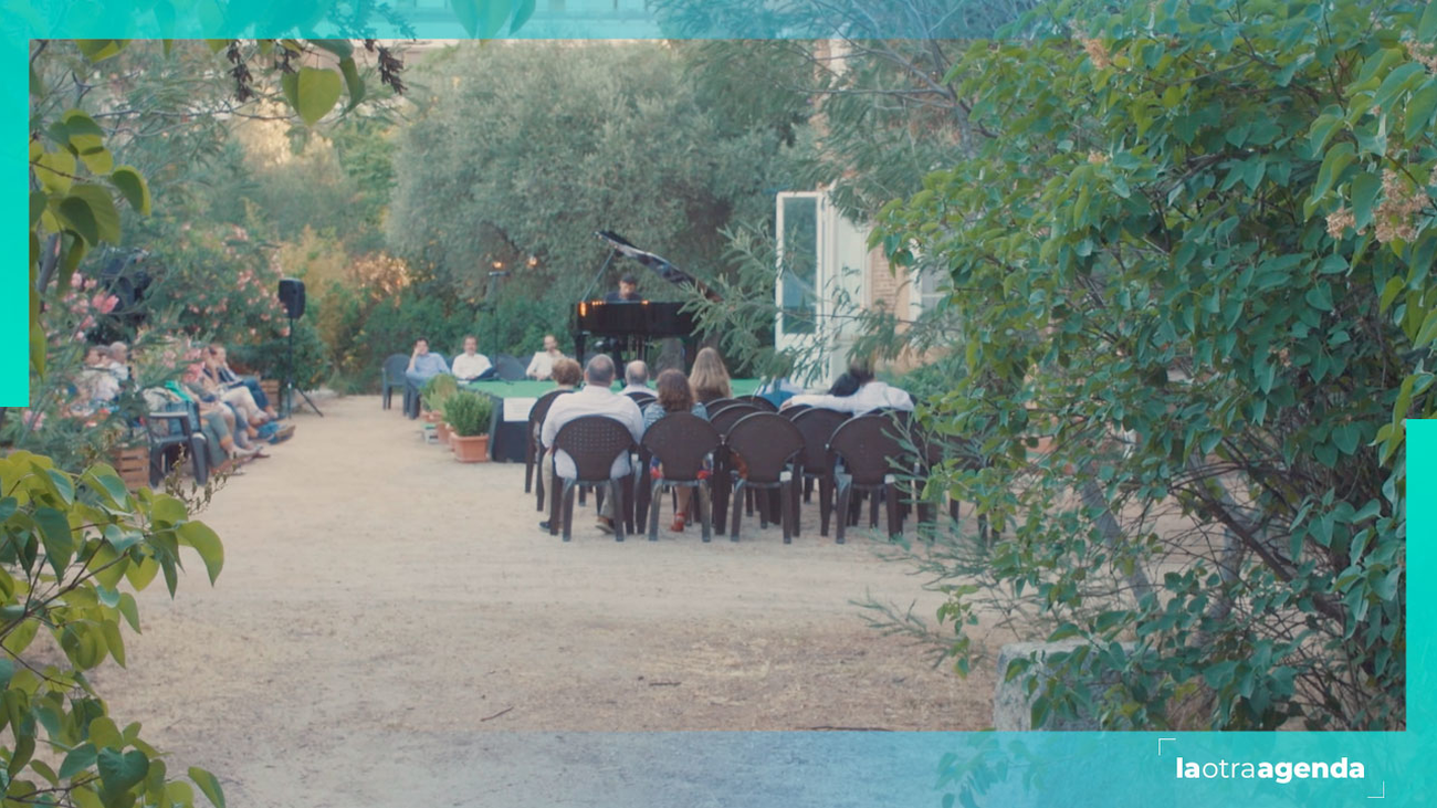 Un oasis de olivos en el corazón de Madrid