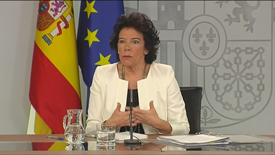 Celaá: "El Gobierno no quiere ir a elecciones"