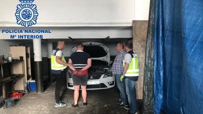 Detienen en Madrid a un clan familiar polaco dedicado al robo y despiece de coches