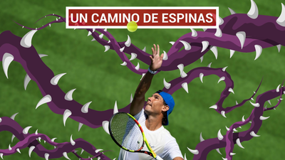 Nadal evita a Djokovic, pero se cruzará con Kyrgios y Federer en Wimbledon
