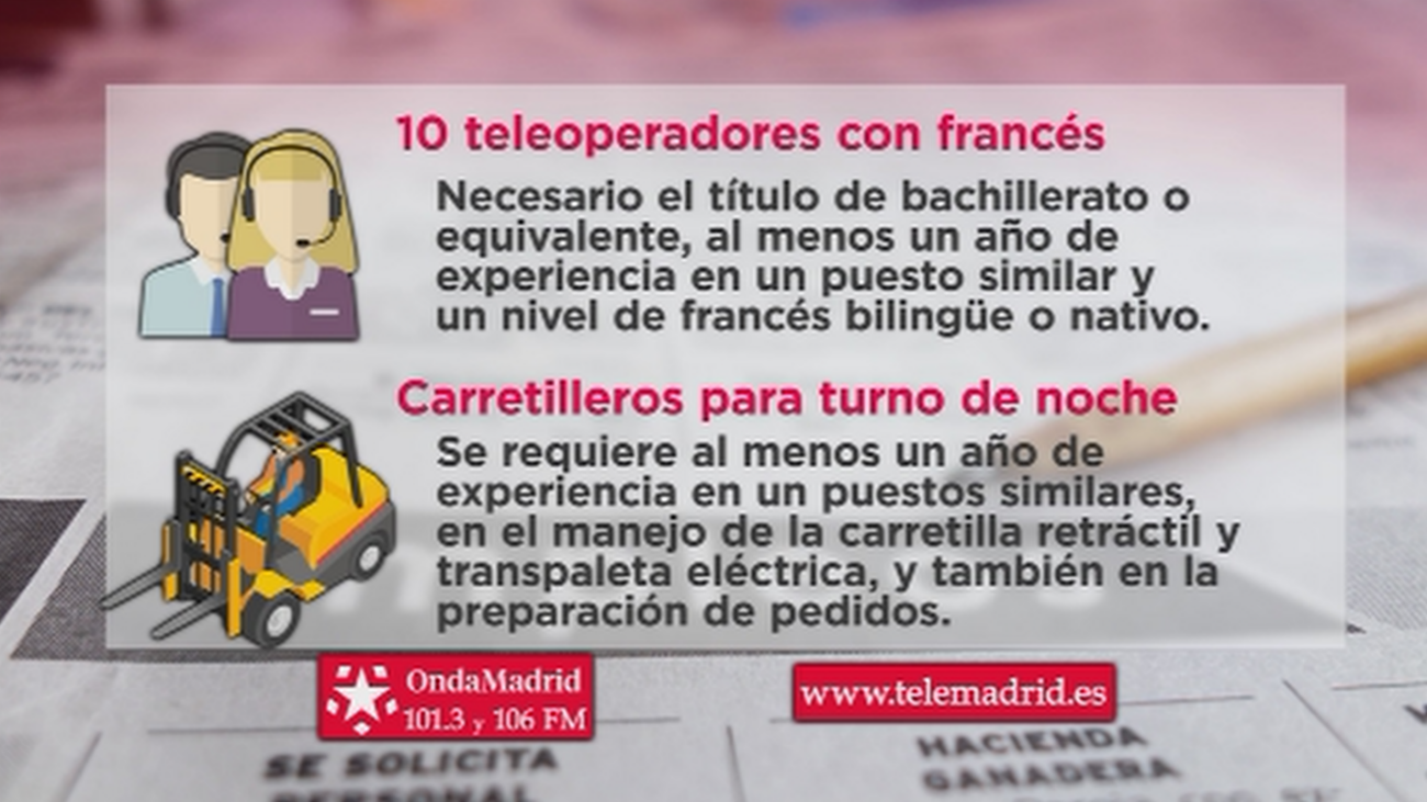 Se buscan carretilleros para trabajar en Pinto