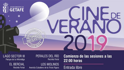 Vuelve el cine de verano a Getafe con 14 películas gratis