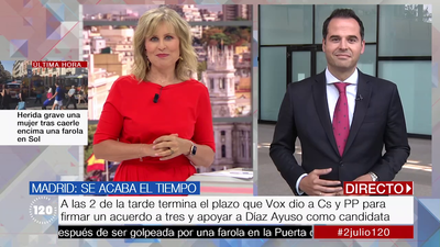 Aguado: “Si de nosotros depende ni el sanchismo ni Podemos van a gobernar en la Comunidad”