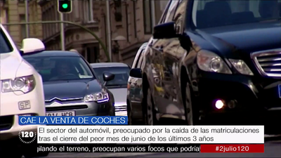 Cae la venta de coches con un 5,7% en el primer semestre