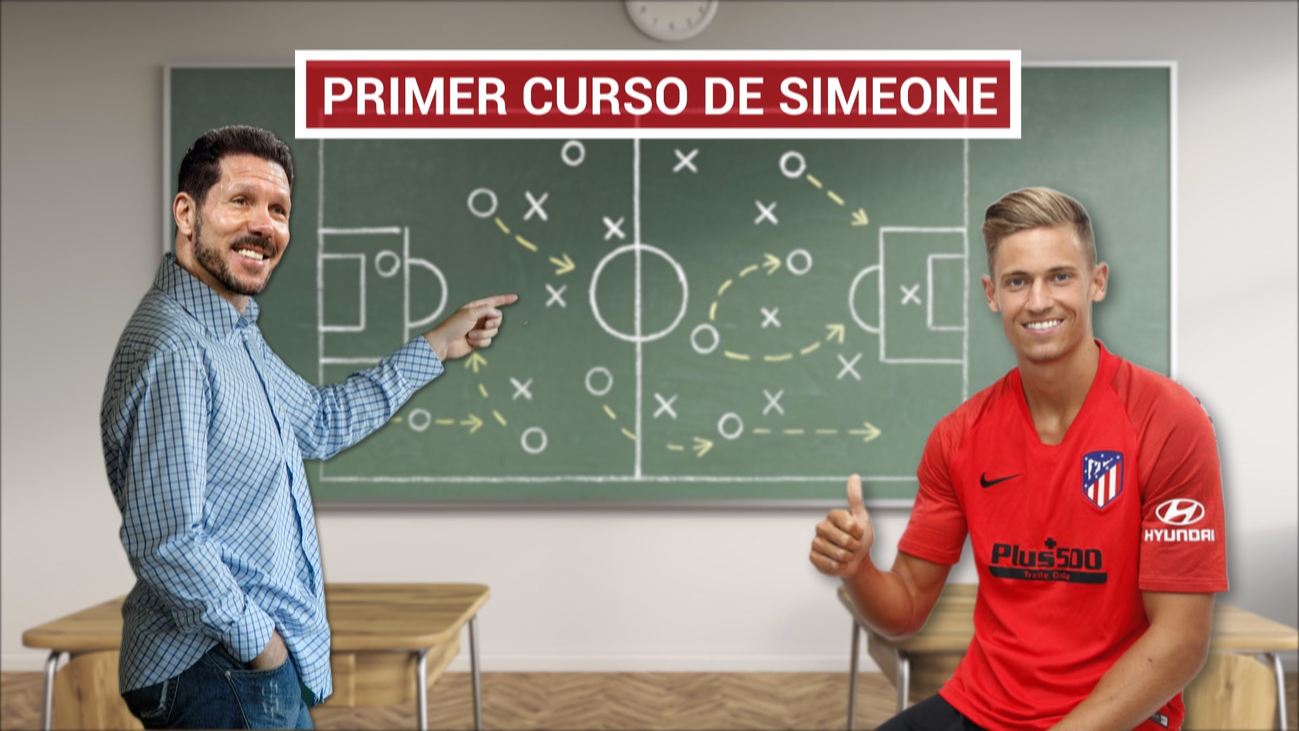 Marcos Llorente: "Simeone y Morata me animaron a venir"
