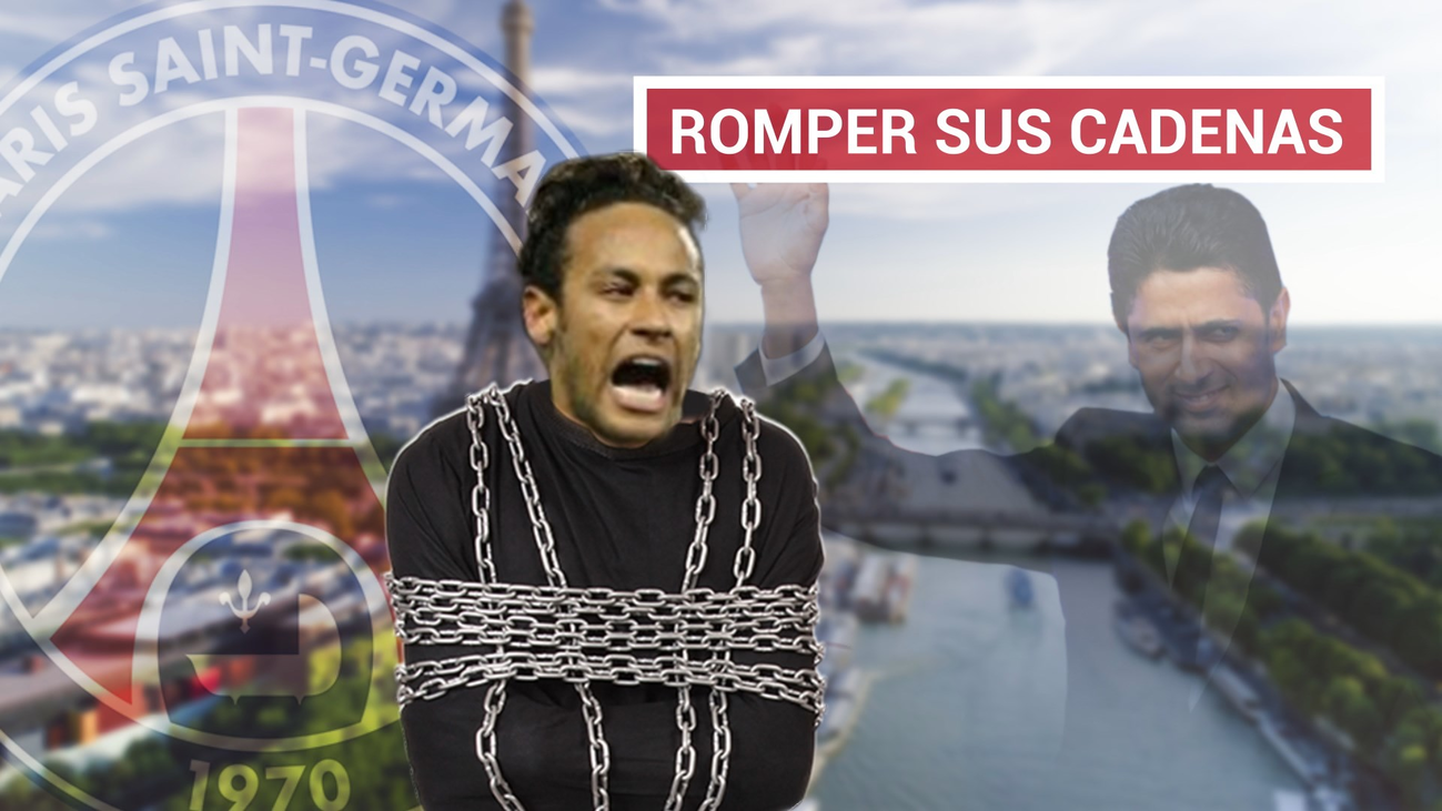 Neymar busca una salida del PSG