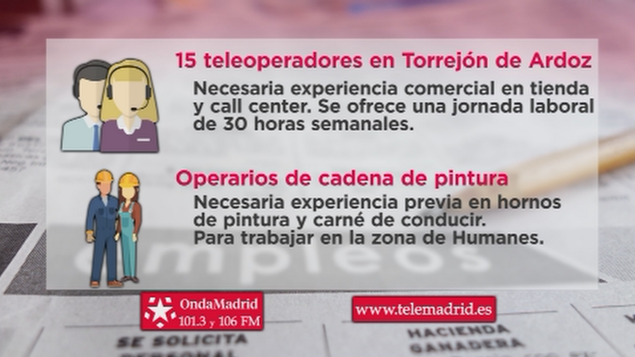 Se buscan teleoperadores para trabajar en Torrejón de Ardoz