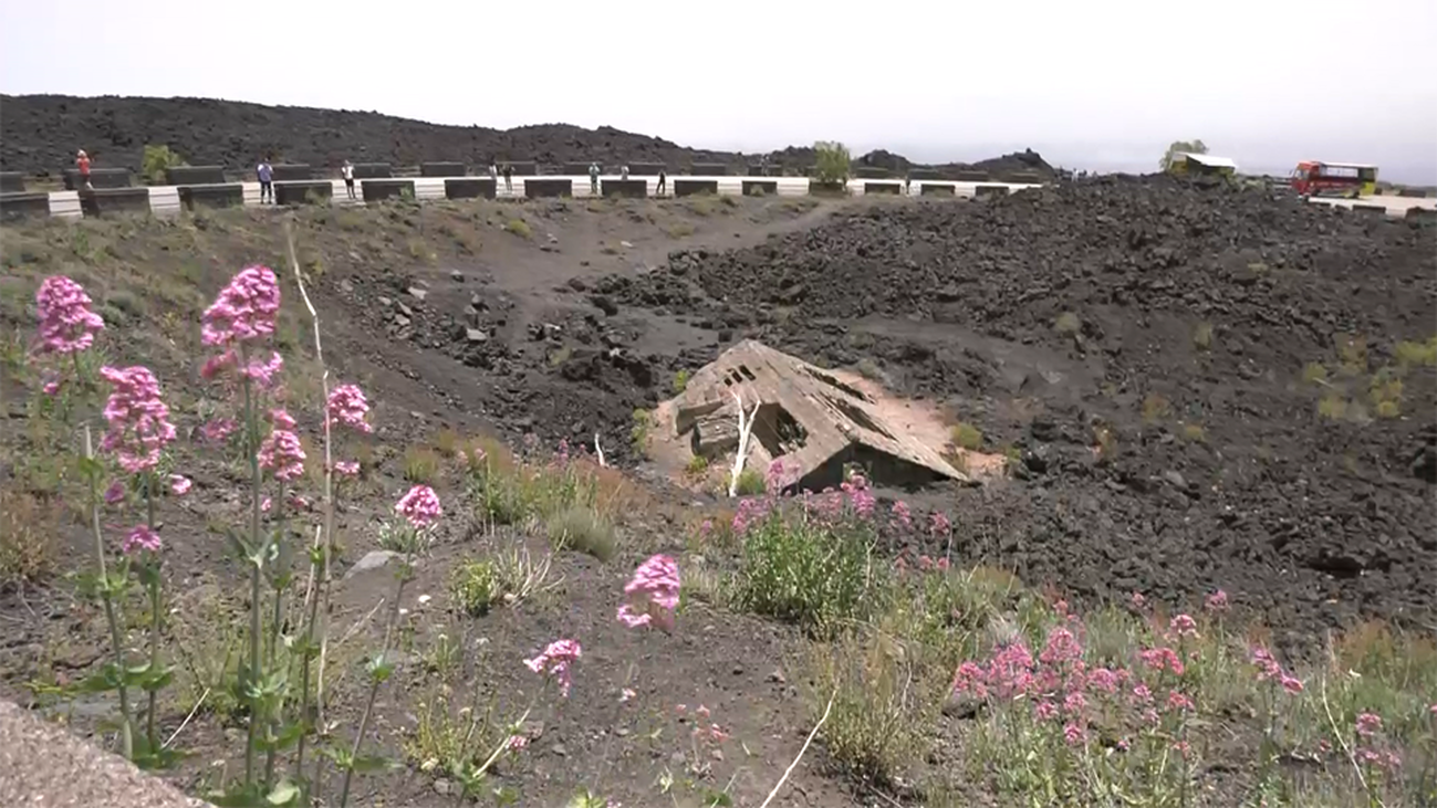 Nos adentramos en el volcán Etna