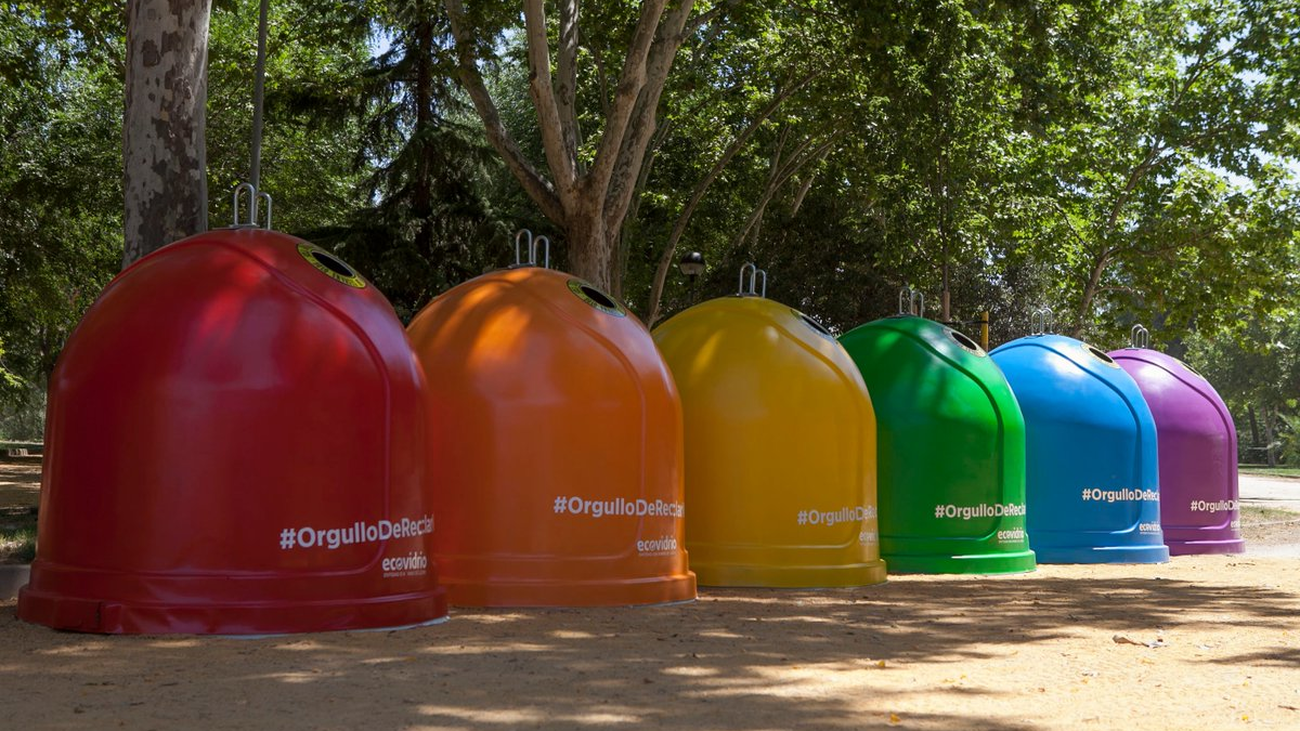 Alcalá de Henares, Móstoles y Leganés se unen a la campaña de Ecovidrio con motivo del Orgullo LGTBI