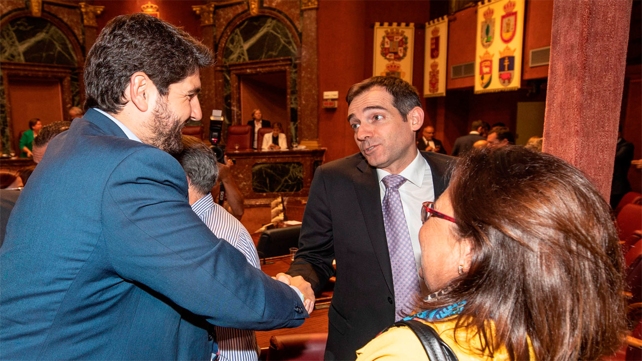 Vox impide que López Miras (PP) sea investido en Murcia en primera votación