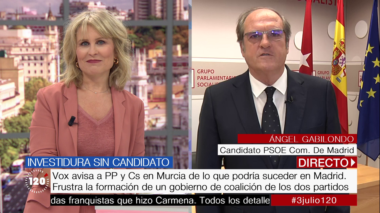 Gabilondo: “Veo que Aguado tiene dificultades para hablar con otro grupo que no sea PP”