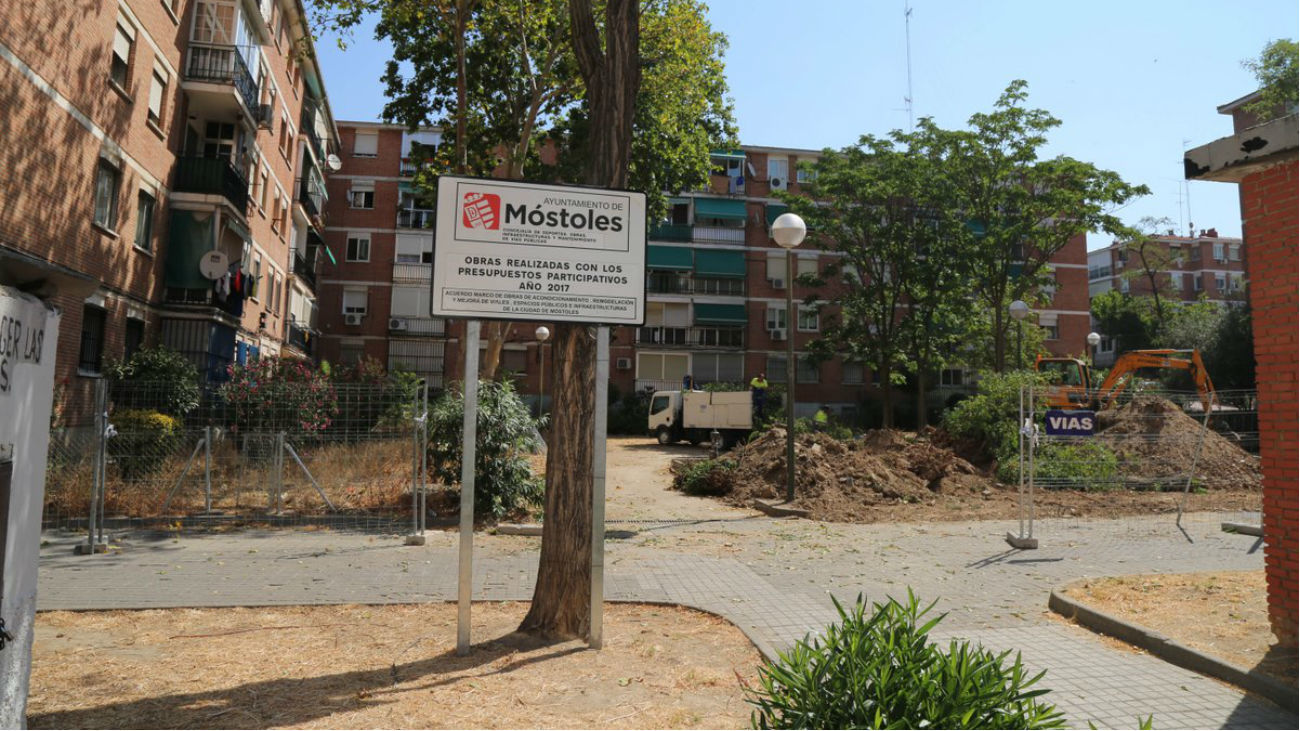 Plaza de la Colonia Cerro Prieto