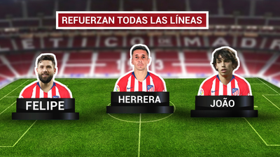 Héctor Herrera y Felipe, más fuerza y jerarquía para el Atlético