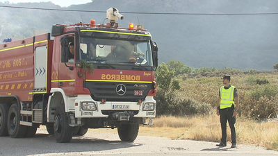 El incendio de Navalafuente pudo ser intencionado