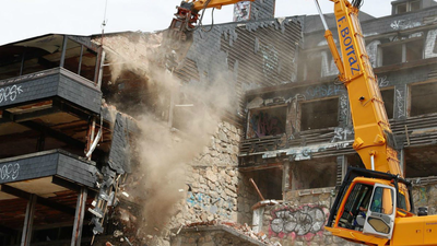 Demolición del Club Alpino de Navacerrada, un icono de Guadarrama