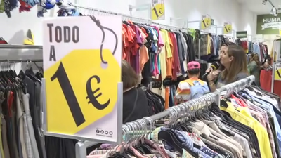 Todo a 1€ en una tienda de Goya