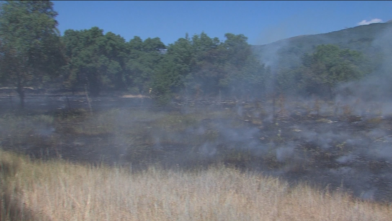 ¿Incendio intencionado en Pinilla del Valle?