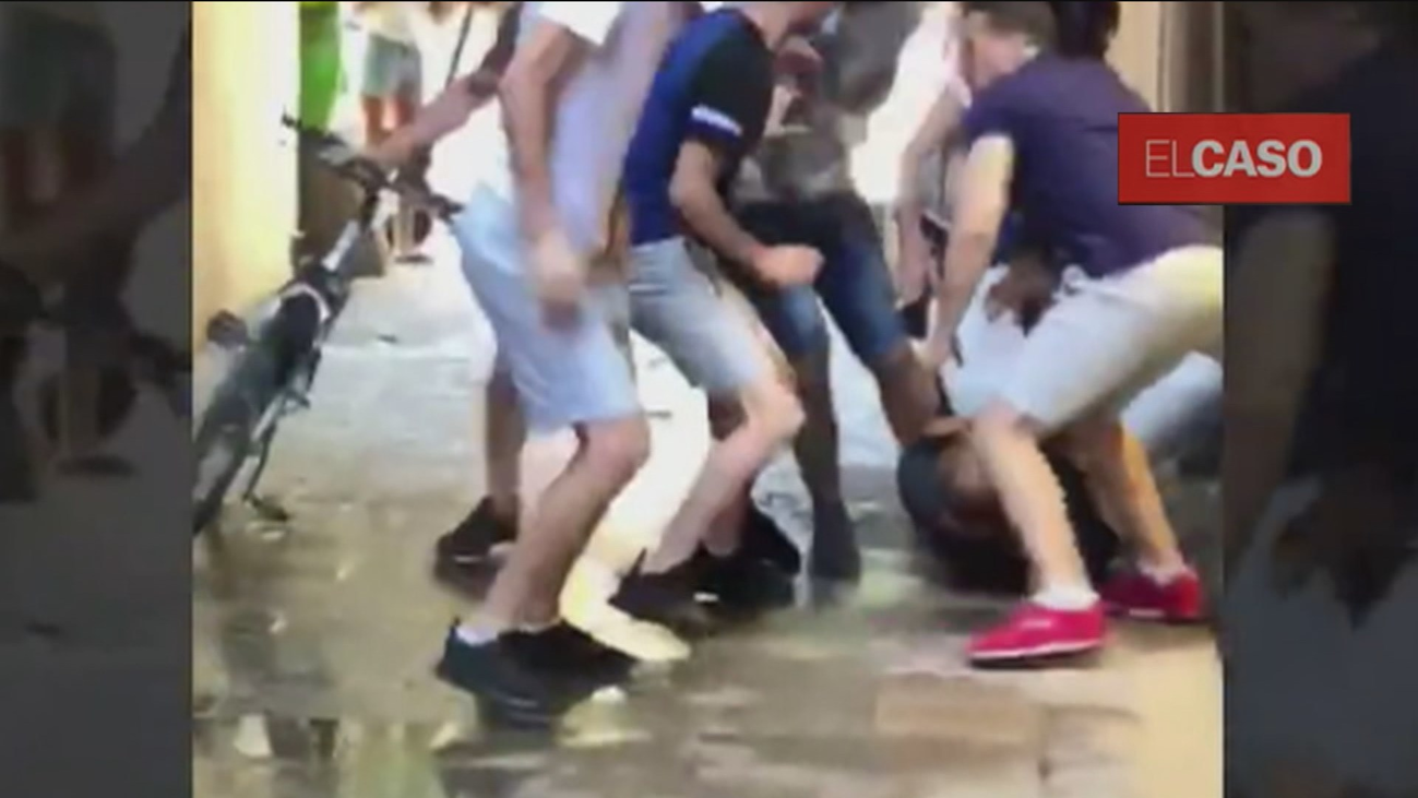 Violenta agresión a  una pareja de japoneses en Barcelona