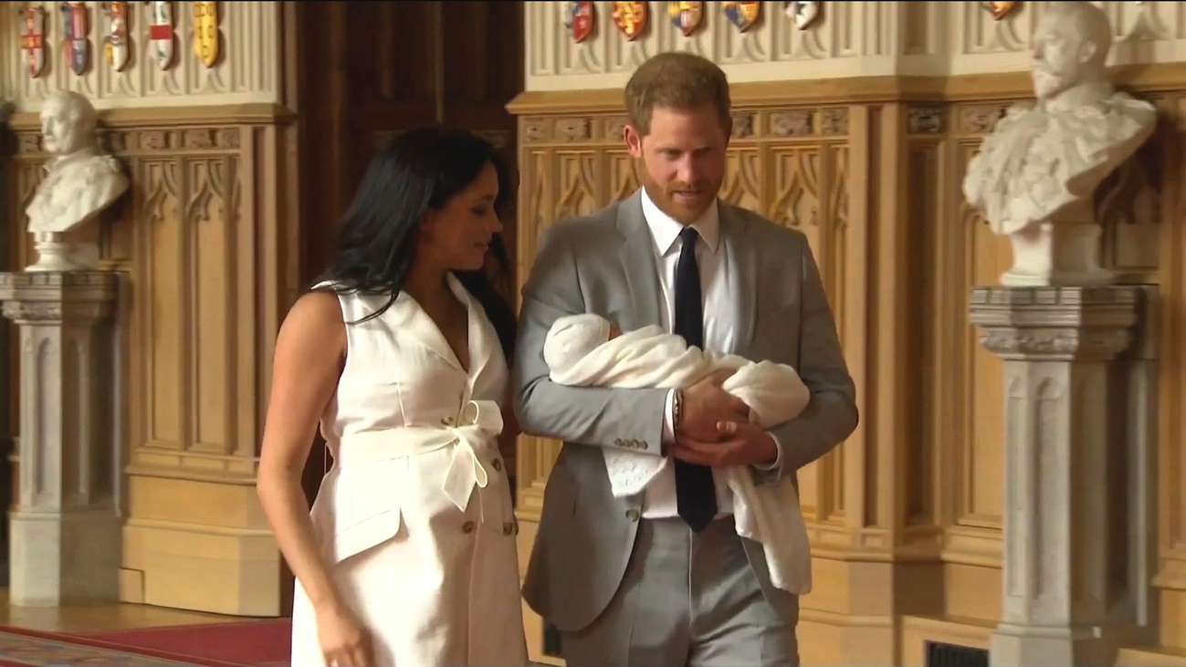 El bautizo de Archie, el hijo de los duques de Sussex, en el castillo Windsor