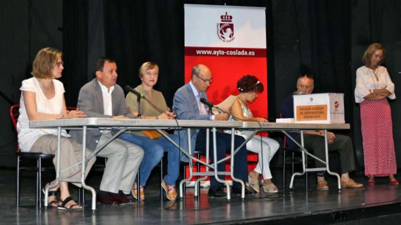 Coslada celebra el sorteo de las 163 viviendas de alquiler para jóvenes