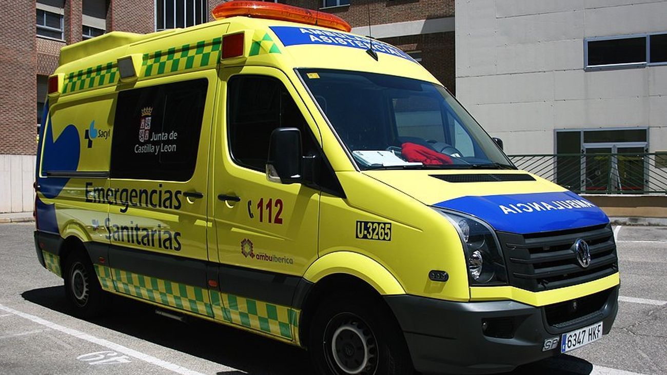 Ambulancia del 112 en Castilla y León