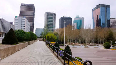 Madrid sustituirá los paneles de los túneles de Azca tras hallar amianto