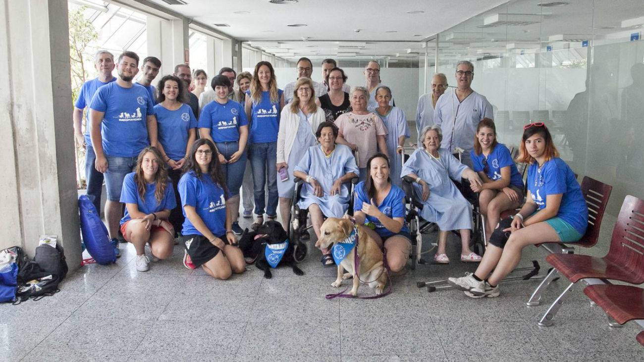 El Hospital Severo Ochoa y la Asociación Canina de Leganés