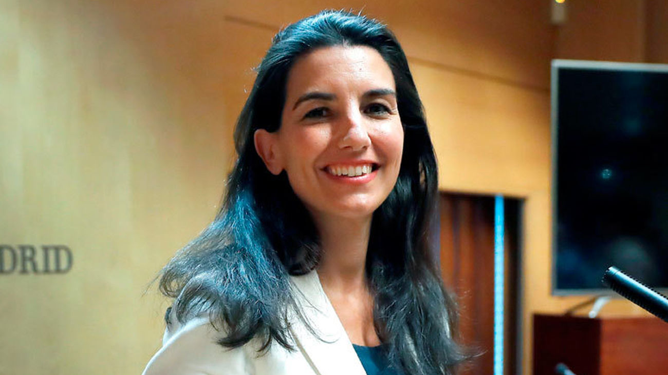 La portavoz de Vox en la Asamblea de Madrid, Rocío Monasterio