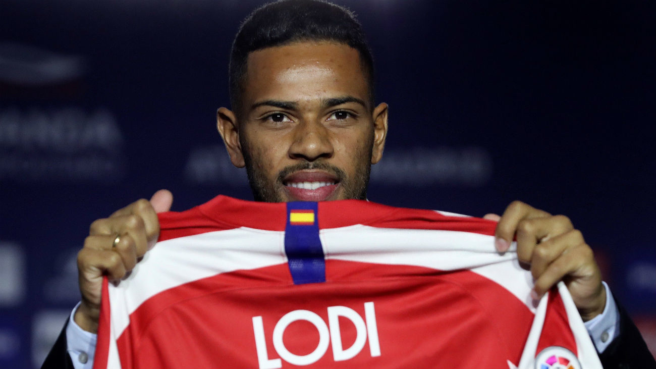 Lodi: "Estoy muy feliz de estar en el Atlético"