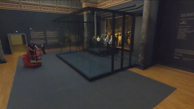 Restauran 'La ronda de noche' a la vista del público