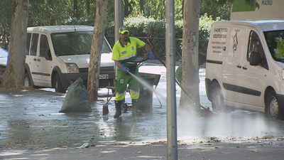 El Ayuntamiento de Madrid refuerza la limpieza en distritos periféricos