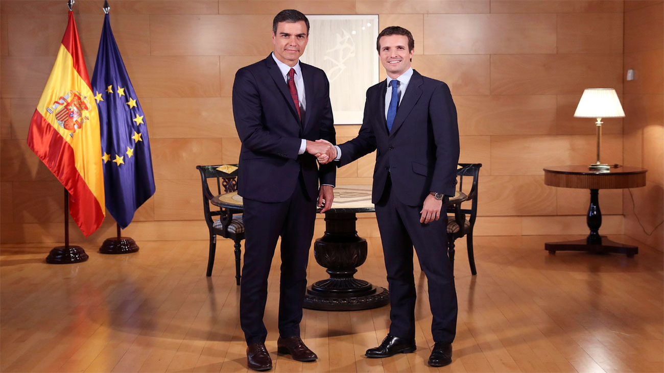 Casado reitera su 'no' a Sánchez y le insta a salir del bloqueo
