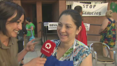 Paralizado el desahucio de Josefina y su familia en Villaverde