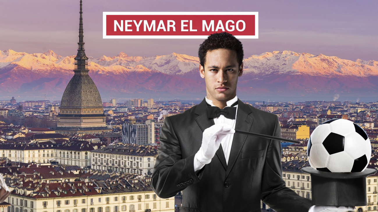 Neymar está en todas partes, menos en París