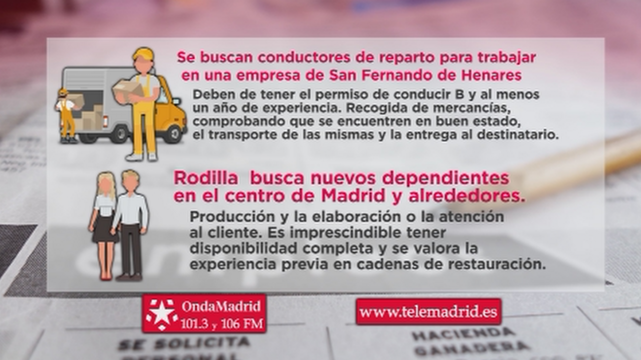 Se buscan repartidores para trabajar en San Fernando de Henares