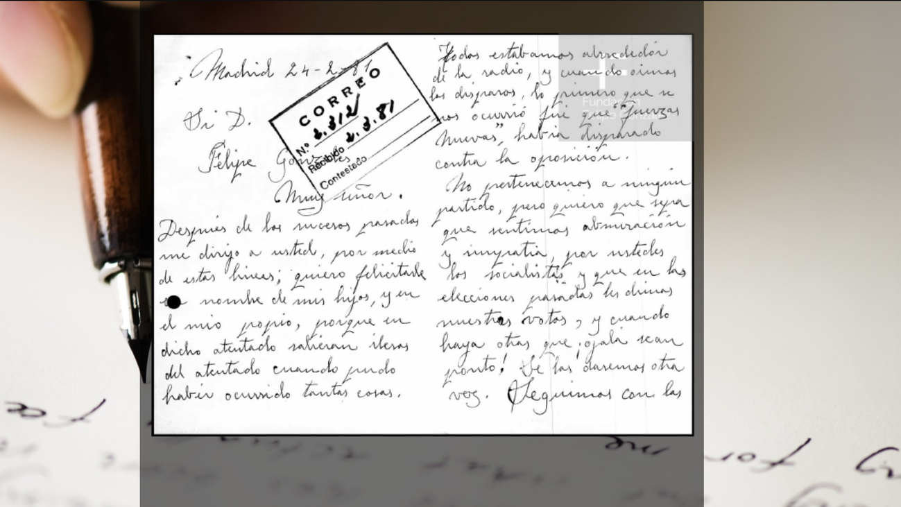 Felipe González desvela su correspondencia de su etapa como presidente del Gobierno