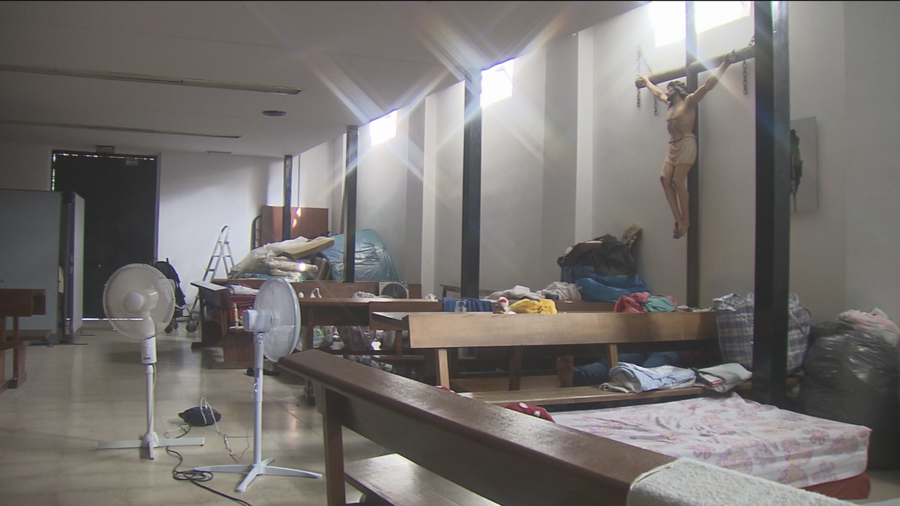 Refugiados acogidos en parroquias madrileñas