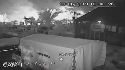 Así rodeó el incendio el vivero de Cadalso de los Vidrios