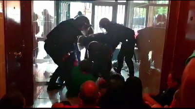 Un detenido en Carabanchel en los incidentes entre Policía y activistas antidesahucios