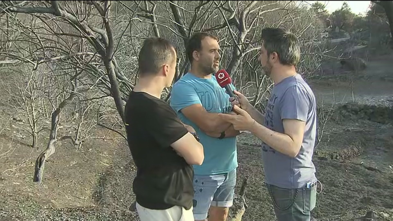 Nico, agente forestal en el incendio de Cadalso: "Aquello era el infierno"