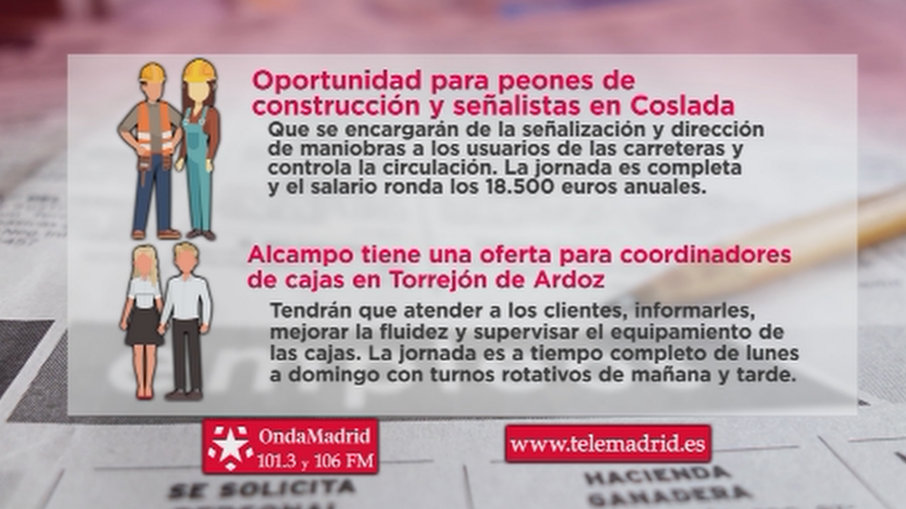 Alcampo busca personal para trabajar en Torrejón de Ardoz